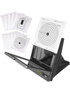 Foldable Airsoft Target & BB Trap System for Kids, Beginners, Indoor/Outdoor Use